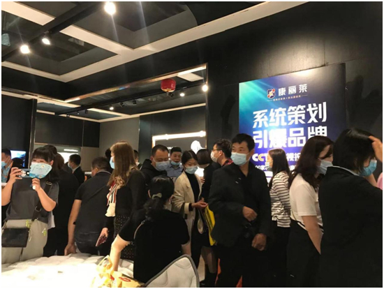 康麗萊家居火力全開，締造“雙展”盛況